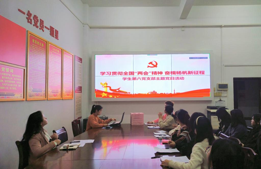 图为党日活动现场