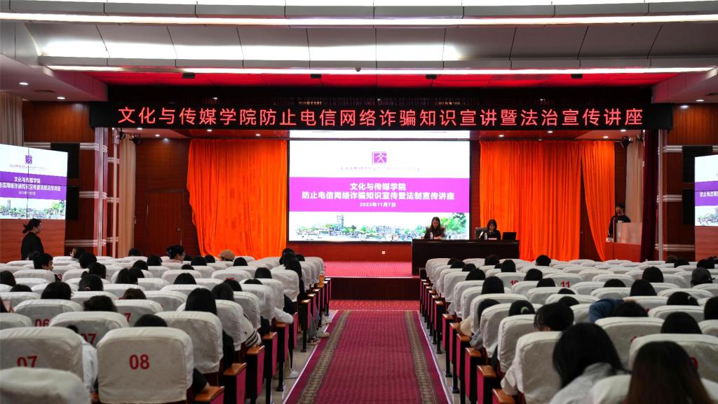 图为讲座现场